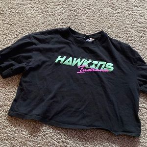 H&M hawkins croptop